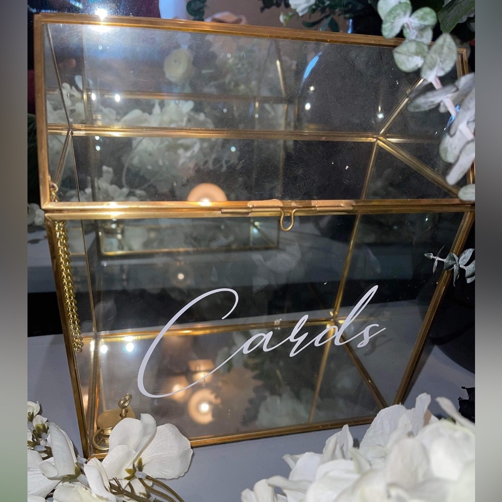 Wedding card box
